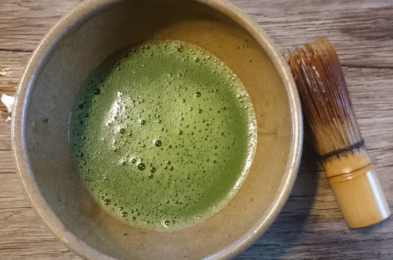 Test du thé Matcha Dammann Frères